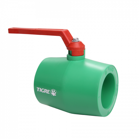 TF-VALVULA ESFERICA PPR 32 IMP A PALANCA FUSION TIGRE